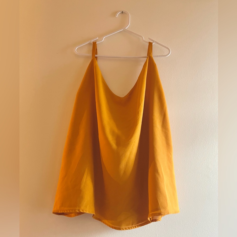 ASOS Curve double-layer cami with adjustable straps- size 20